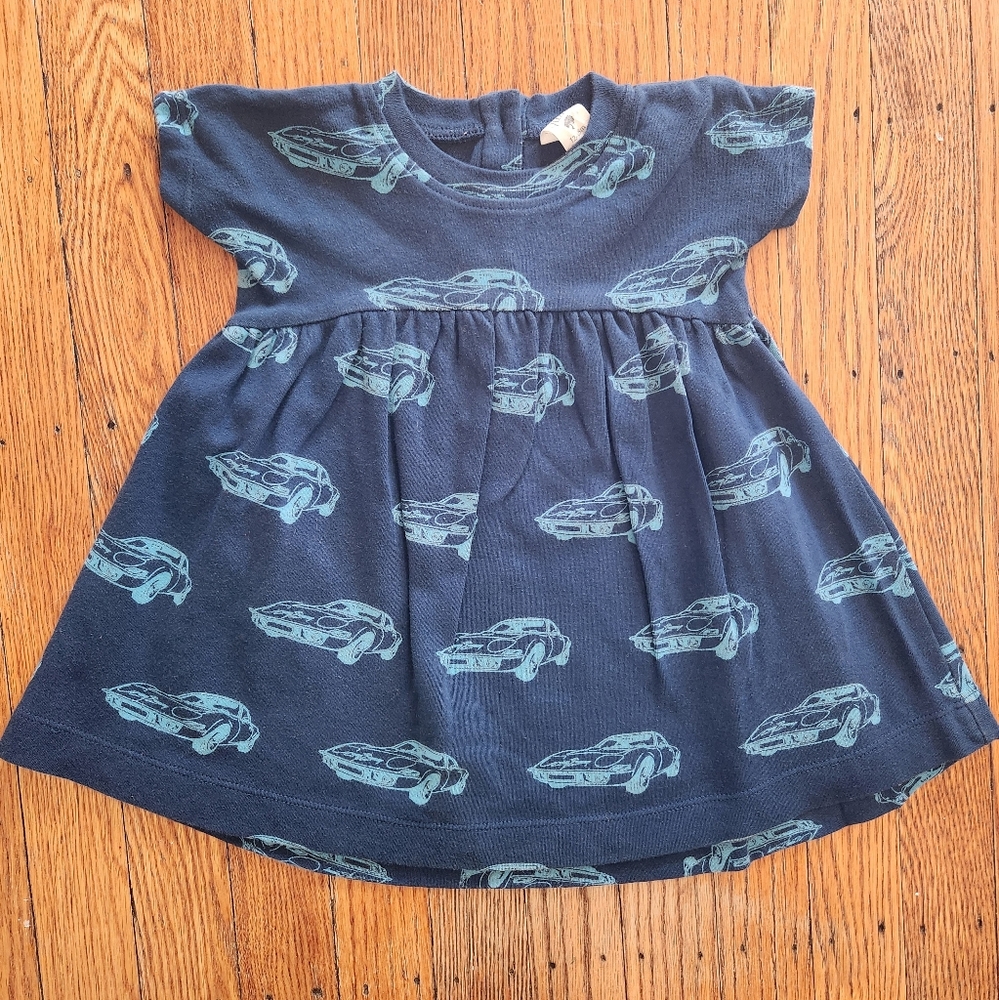 Kate quinn short sleeve car dress 12-18m toddler girl